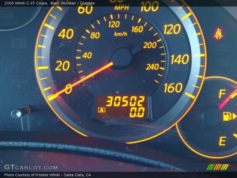 Black Obsidian / Graphite 2006 Infiniti G 35 Coupe