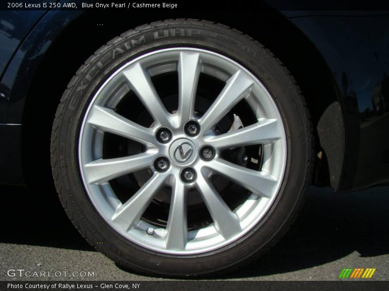 Blue Onyx Pearl / Cashmere Beige 2006 Lexus IS 250 AWD