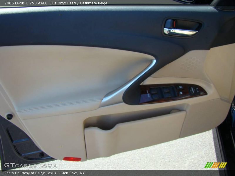 Blue Onyx Pearl / Cashmere Beige 2006 Lexus IS 250 AWD