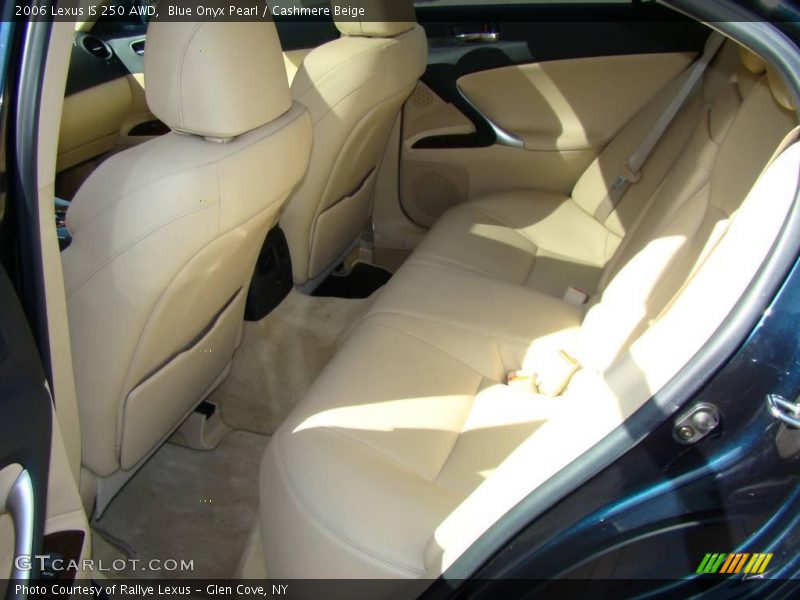 Blue Onyx Pearl / Cashmere Beige 2006 Lexus IS 250 AWD