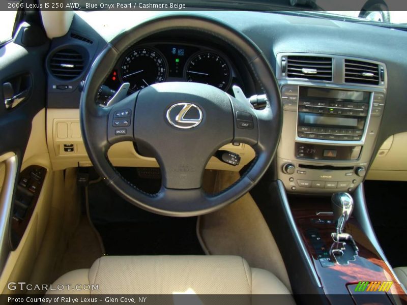 Blue Onyx Pearl / Cashmere Beige 2006 Lexus IS 250 AWD