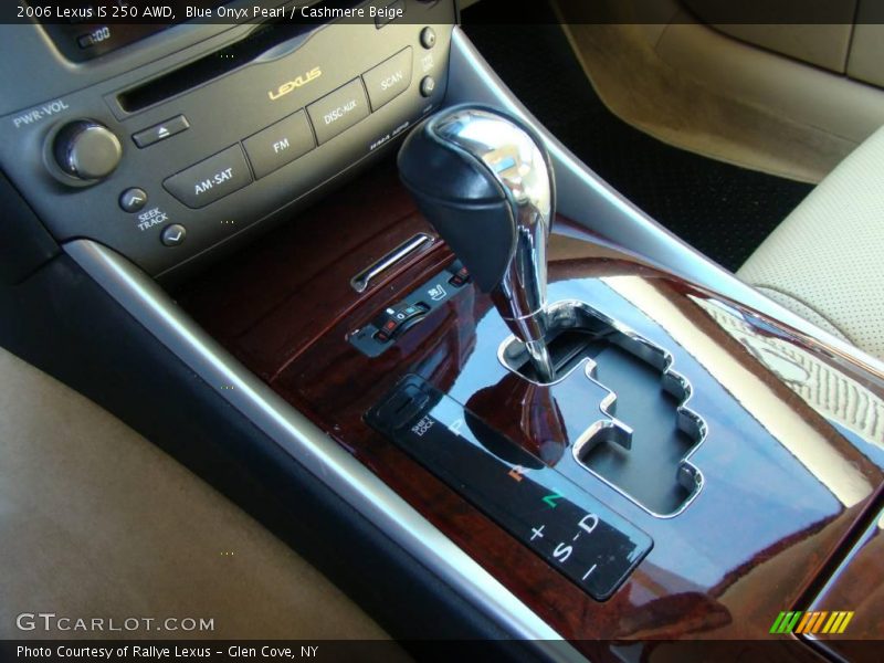 Blue Onyx Pearl / Cashmere Beige 2006 Lexus IS 250 AWD