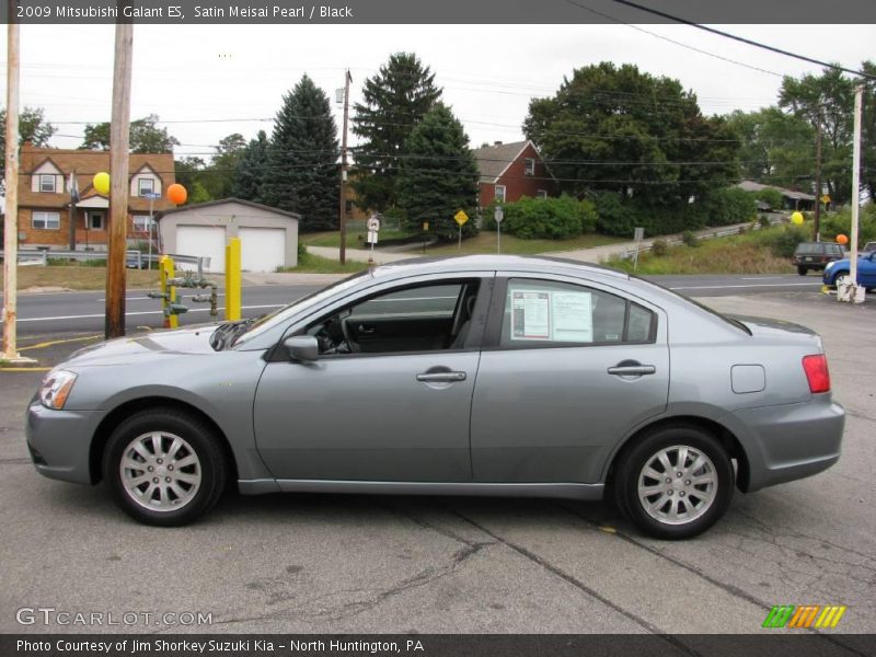 Satin Meisai Pearl / Black 2009 Mitsubishi Galant ES