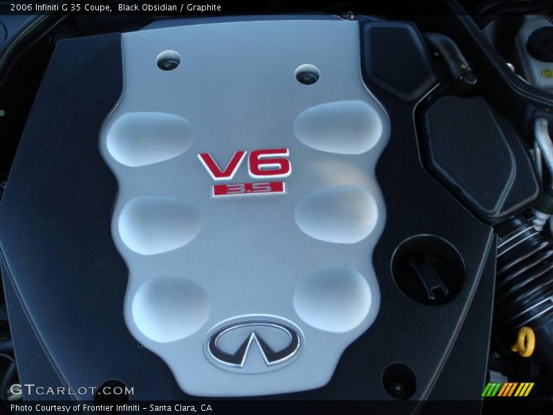 Black Obsidian / Graphite 2006 Infiniti G 35 Coupe
