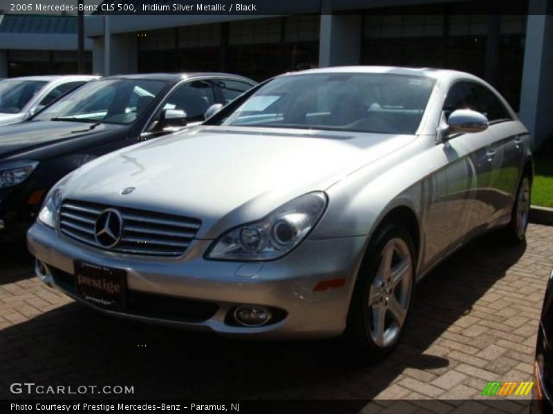 Iridium Silver Metallic / Black 2006 Mercedes-Benz CLS 500
