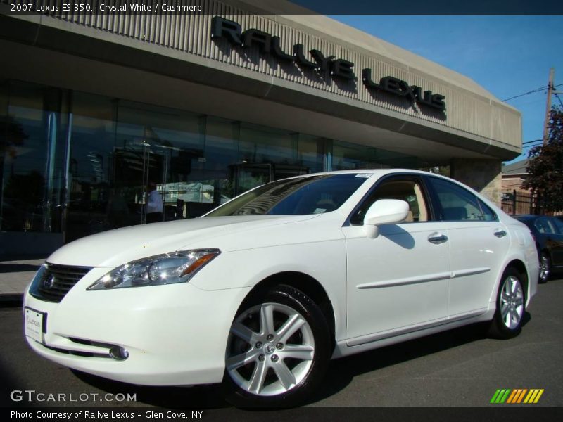 Crystal White / Cashmere 2007 Lexus ES 350