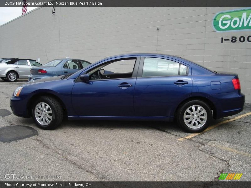 Maizen Blue Pearl / Beige 2009 Mitsubishi Galant ES