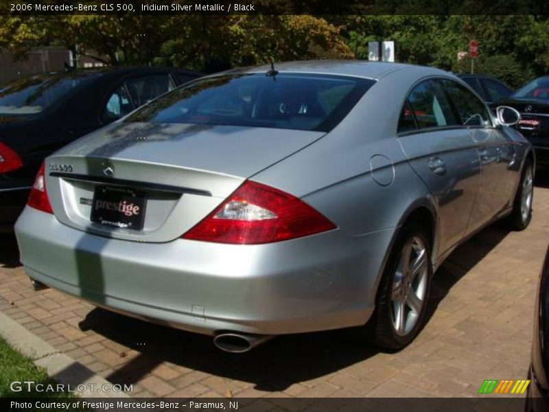 Iridium Silver Metallic / Black 2006 Mercedes-Benz CLS 500