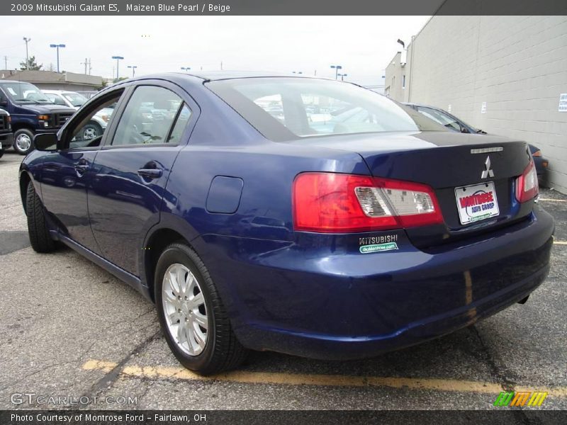 Maizen Blue Pearl / Beige 2009 Mitsubishi Galant ES