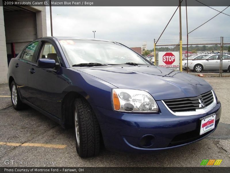 Maizen Blue Pearl / Beige 2009 Mitsubishi Galant ES