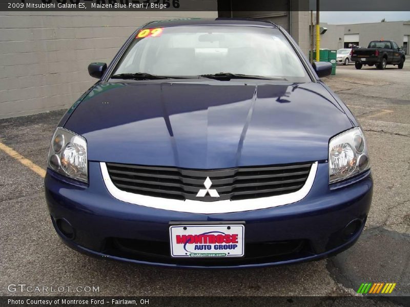 Maizen Blue Pearl / Beige 2009 Mitsubishi Galant ES