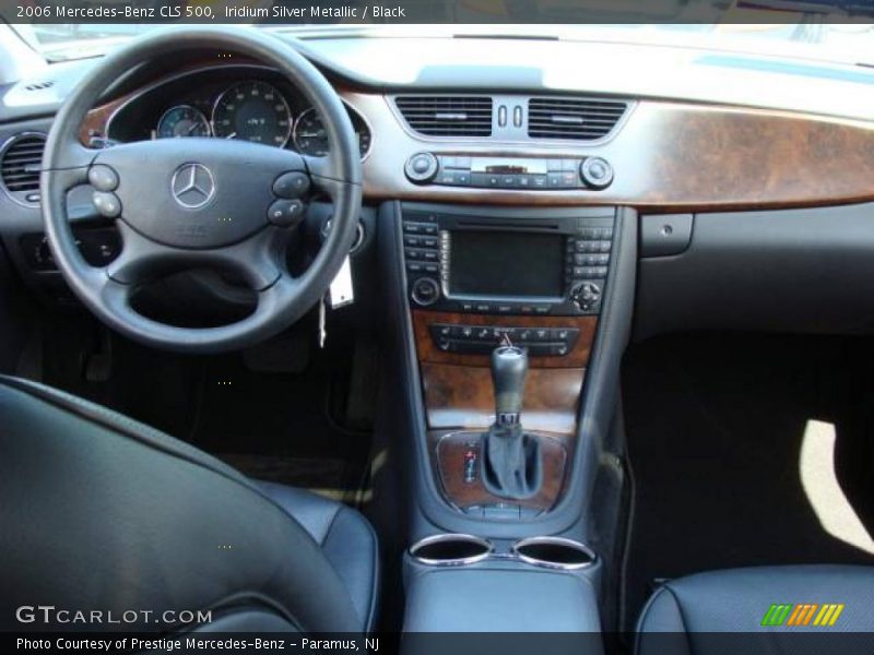 Iridium Silver Metallic / Black 2006 Mercedes-Benz CLS 500