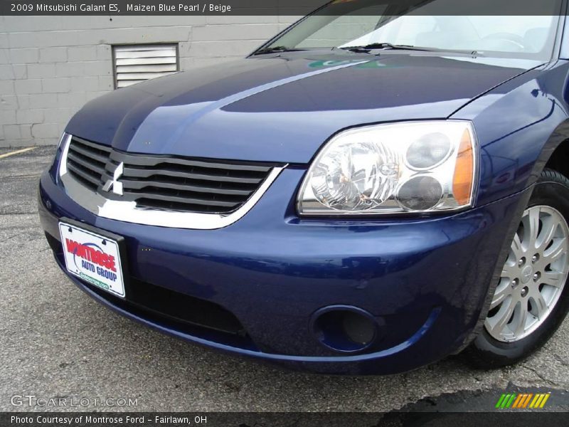 Maizen Blue Pearl / Beige 2009 Mitsubishi Galant ES