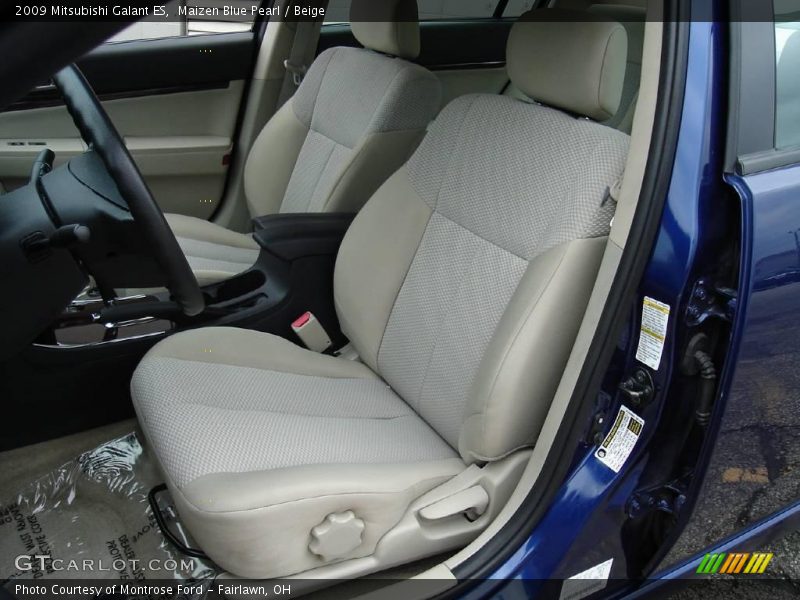 Maizen Blue Pearl / Beige 2009 Mitsubishi Galant ES