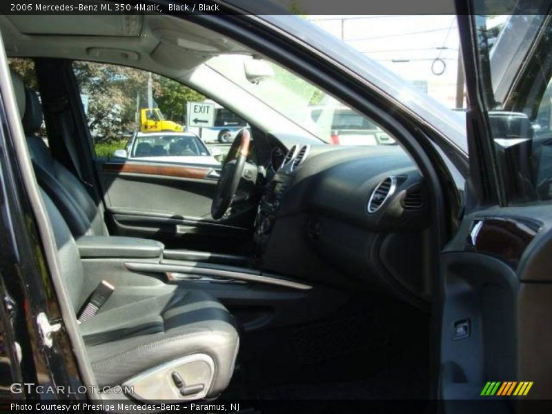 Black / Black 2006 Mercedes-Benz ML 350 4Matic
