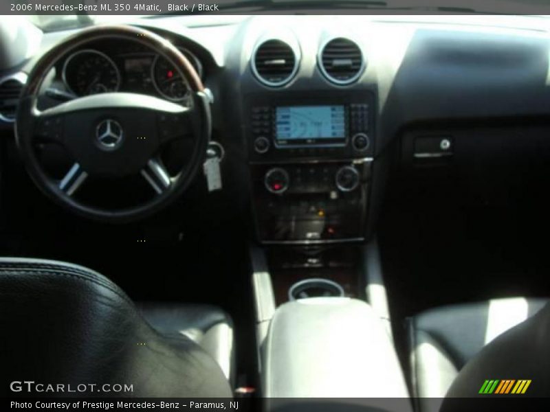 Black / Black 2006 Mercedes-Benz ML 350 4Matic