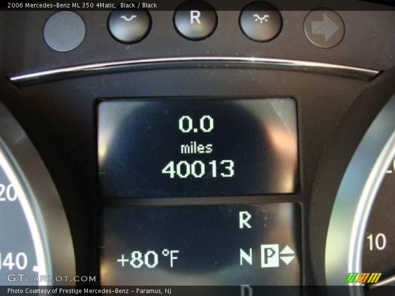 Black / Black 2006 Mercedes-Benz ML 350 4Matic