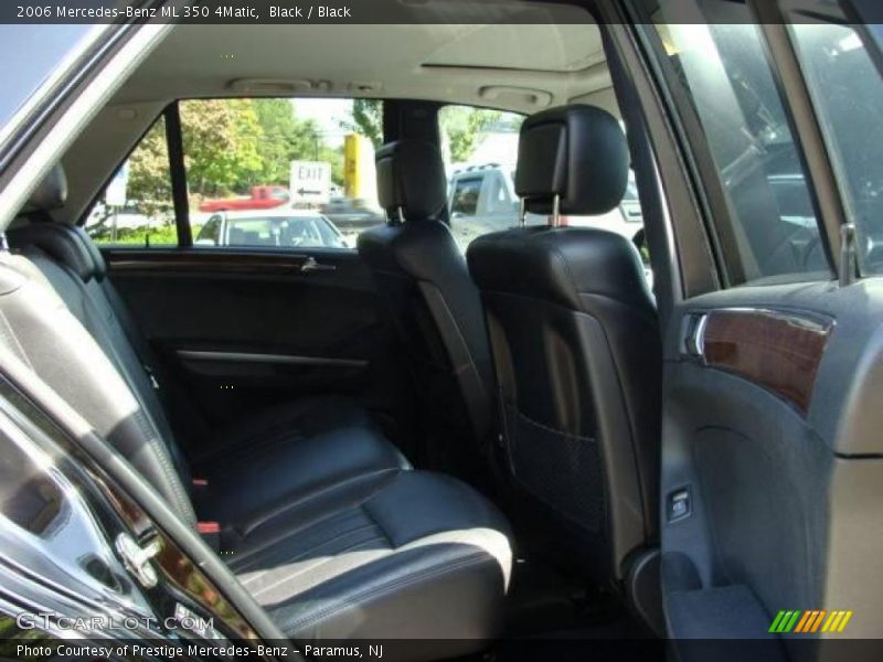 Black / Black 2006 Mercedes-Benz ML 350 4Matic
