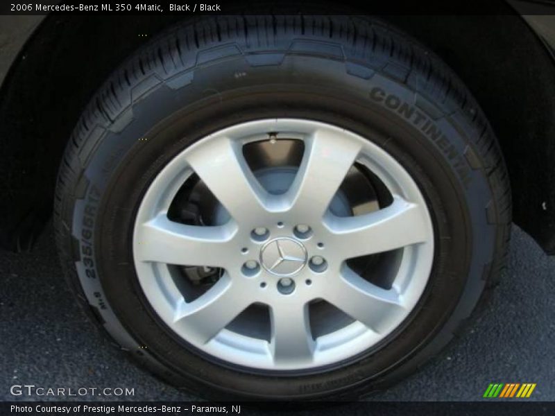 Black / Black 2006 Mercedes-Benz ML 350 4Matic