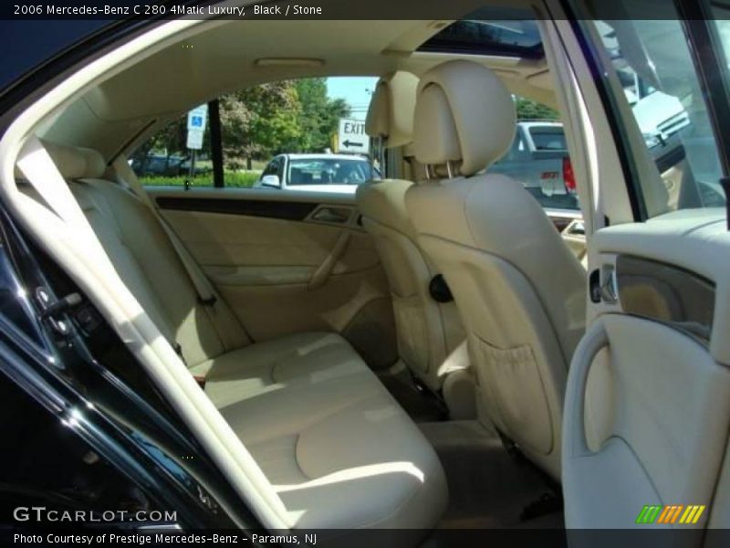 Black / Stone 2006 Mercedes-Benz C 280 4Matic Luxury