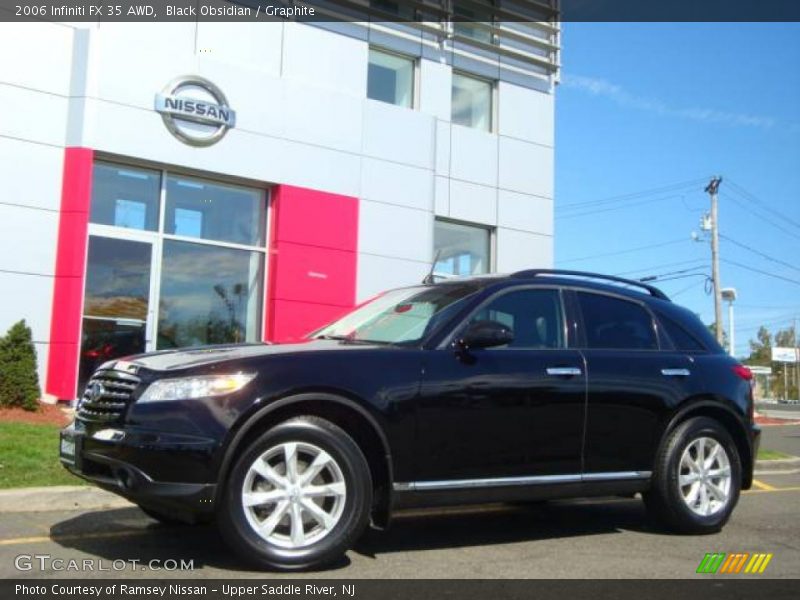 Black Obsidian / Graphite 2006 Infiniti FX 35 AWD