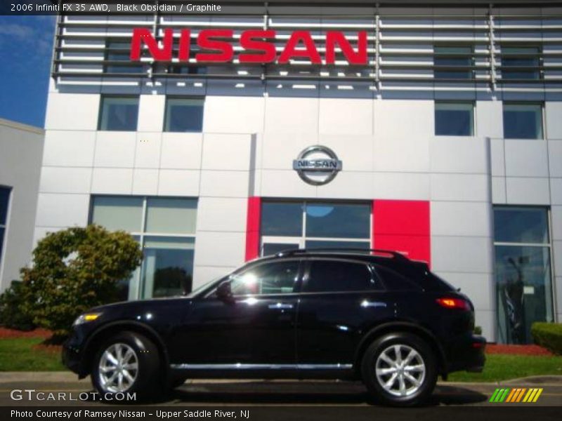 Black Obsidian / Graphite 2006 Infiniti FX 35 AWD