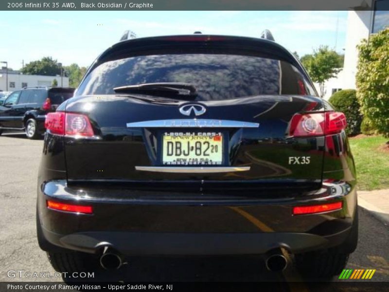 Black Obsidian / Graphite 2006 Infiniti FX 35 AWD