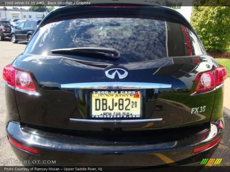 Black Obsidian / Graphite 2006 Infiniti FX 35 AWD