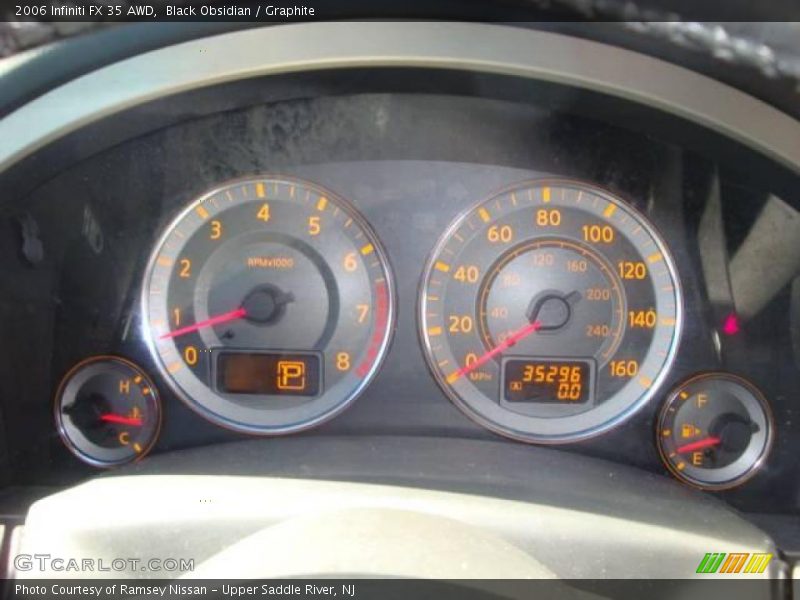 Black Obsidian / Graphite 2006 Infiniti FX 35 AWD