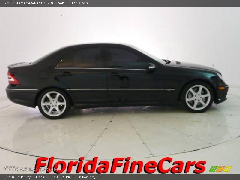 Black / Ash 2007 Mercedes-Benz C 230 Sport