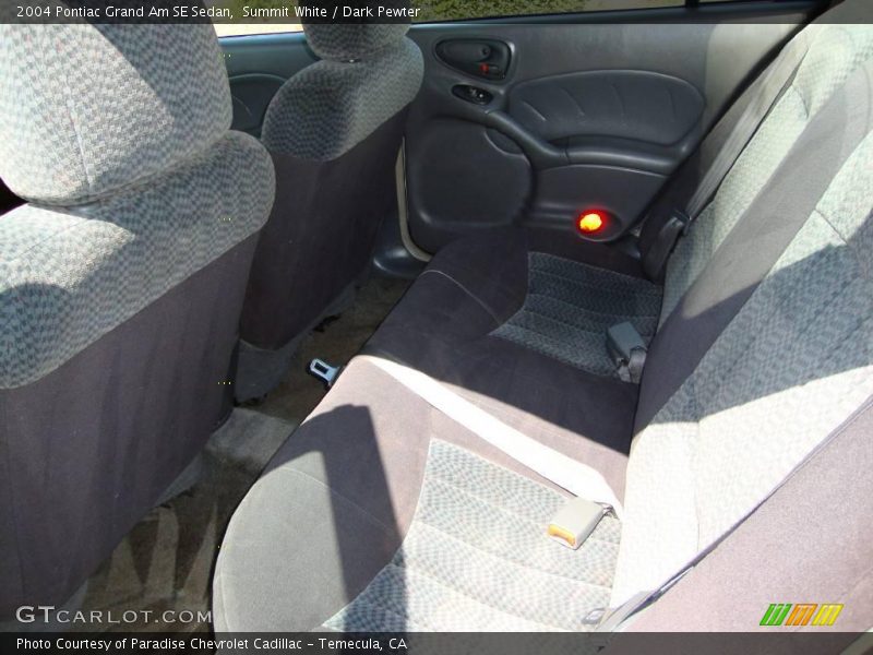 Summit White / Dark Pewter 2004 Pontiac Grand Am SE Sedan