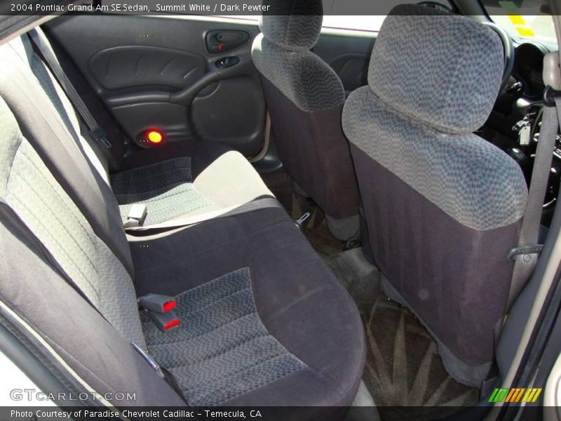 Summit White / Dark Pewter 2004 Pontiac Grand Am SE Sedan