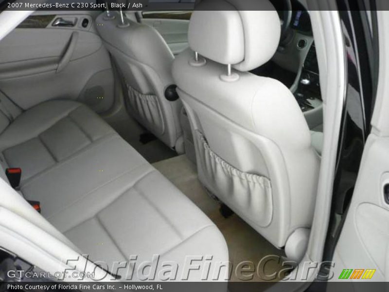 Black / Ash 2007 Mercedes-Benz C 230 Sport