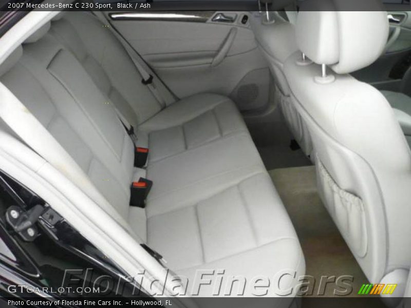 Black / Ash 2007 Mercedes-Benz C 230 Sport