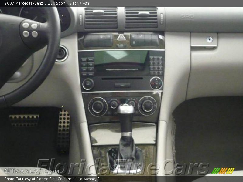 Black / Ash 2007 Mercedes-Benz C 230 Sport