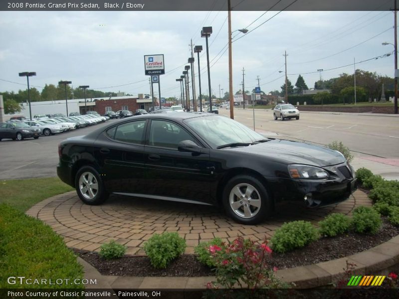 Black / Ebony 2008 Pontiac Grand Prix Sedan