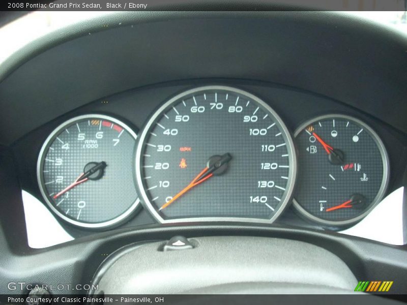 Black / Ebony 2008 Pontiac Grand Prix Sedan