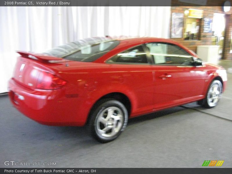 Victory Red / Ebony 2008 Pontiac G5