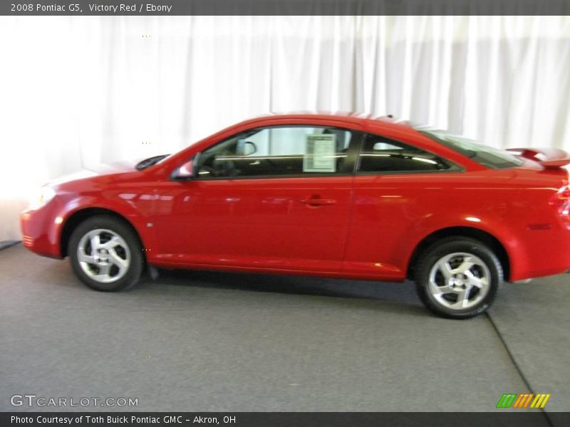 Victory Red / Ebony 2008 Pontiac G5