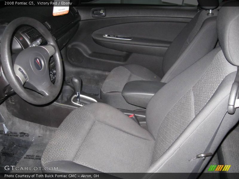 Victory Red / Ebony 2008 Pontiac G5