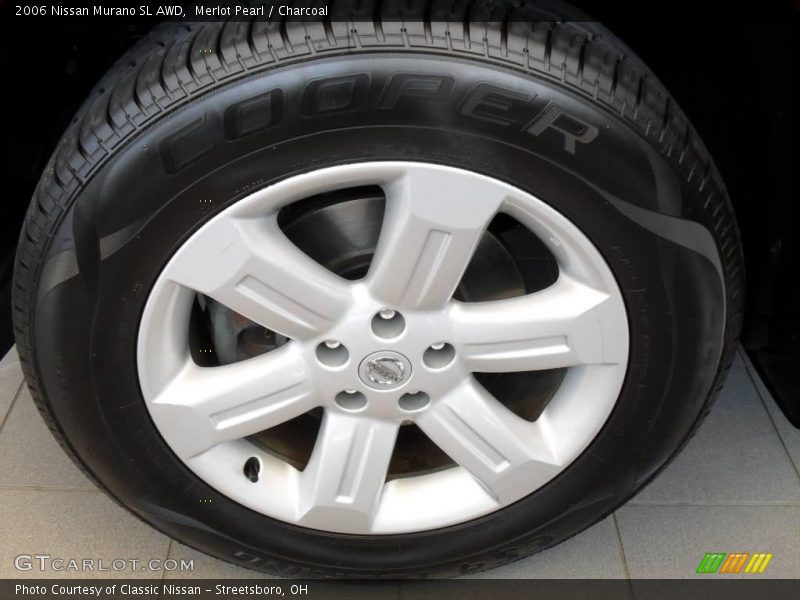 Merlot Pearl / Charcoal 2006 Nissan Murano SL AWD