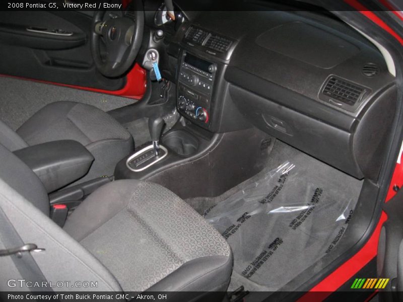 Victory Red / Ebony 2008 Pontiac G5
