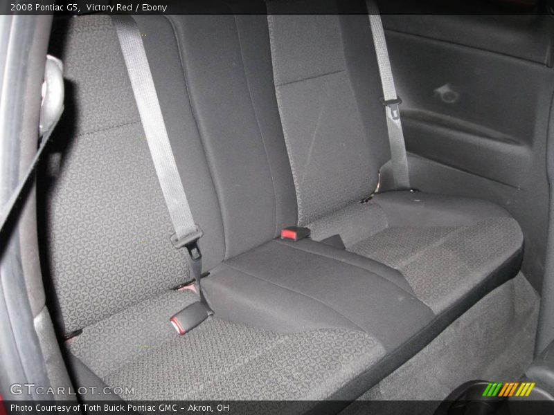 Victory Red / Ebony 2008 Pontiac G5