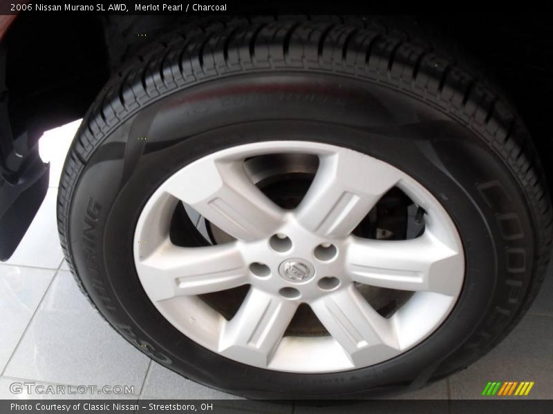 Merlot Pearl / Charcoal 2006 Nissan Murano SL AWD