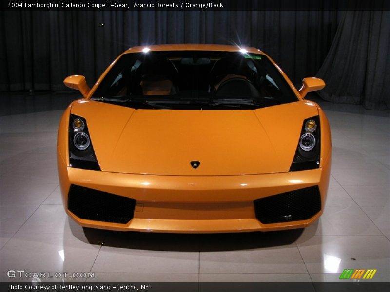 Arancio Borealis / Orange/Black 2004 Lamborghini Gallardo Coupe E-Gear