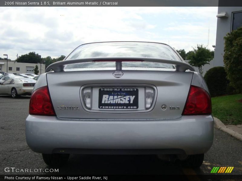 Brilliant Aluminum Metallic / Charcoal 2006 Nissan Sentra 1.8 S