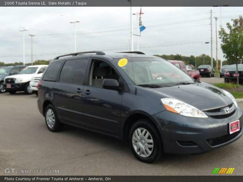 Slate Metallic / Taupe 2006 Toyota Sienna LE