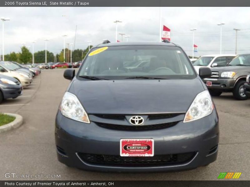 Slate Metallic / Taupe 2006 Toyota Sienna LE