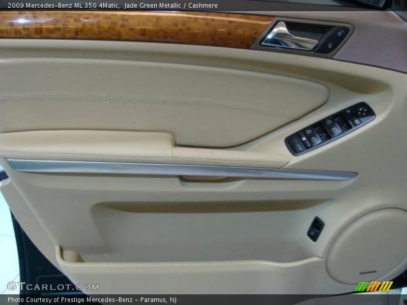 Jade Green Metallic / Cashmere 2009 Mercedes-Benz ML 350 4Matic