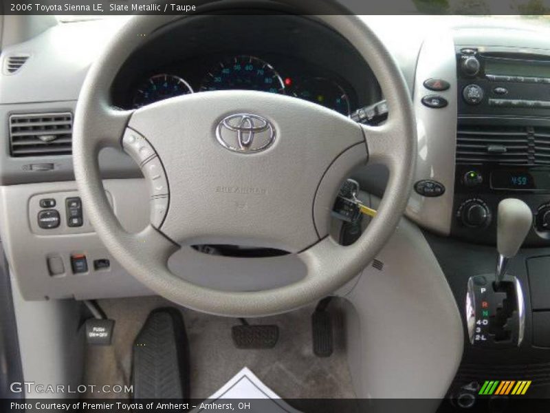 Slate Metallic / Taupe 2006 Toyota Sienna LE